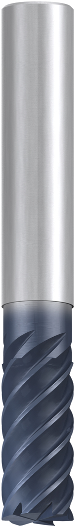 Fresa frontal de MD Hard-Cut larga tipo H TIALN