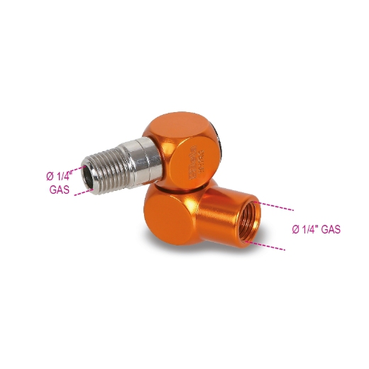 Racor universal giratorio