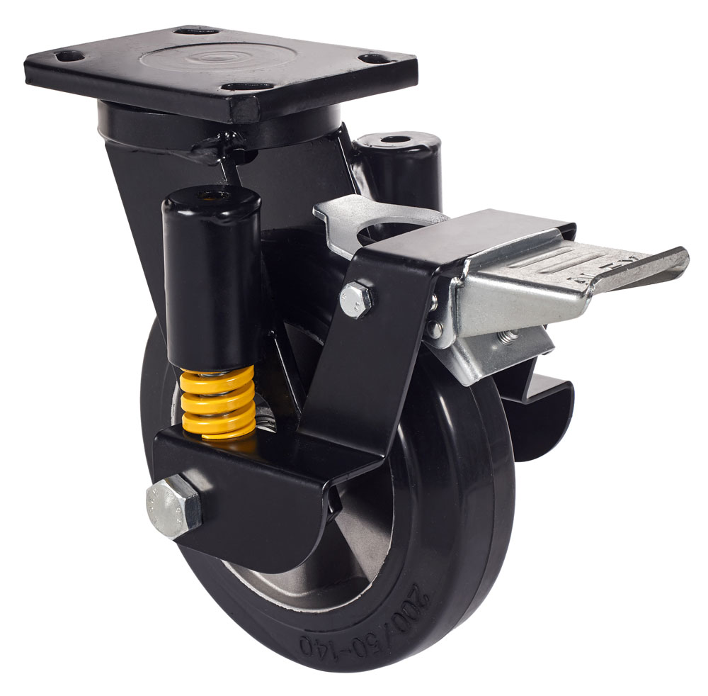 Ruedas HLS-DE  Giratorio /Platina/Freno Rueda