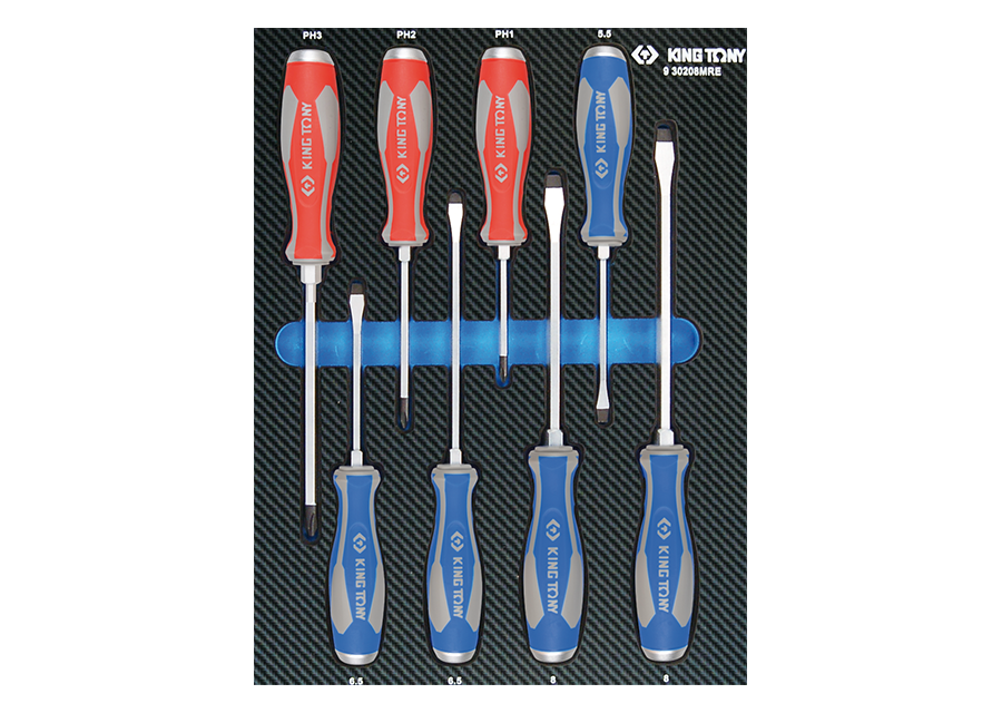 Bandeja EVAWAVE de destornilladores varilla pasan