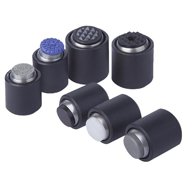 Soportes bola osc. junta tórica. Insert intercamb.