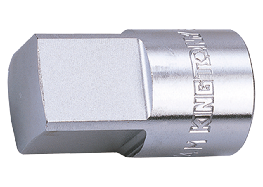 Vaso para tapón de cárter 4 caras en métrico 1/2"