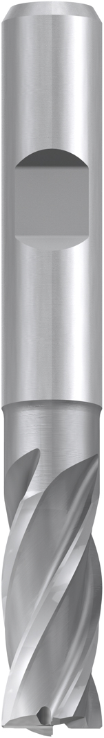 Fresa frontal de HSSE TOP-Cut corta tipo N