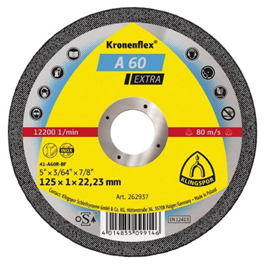 Discos de corte Kronenflex 0,8 - 1,0 mm A60EX