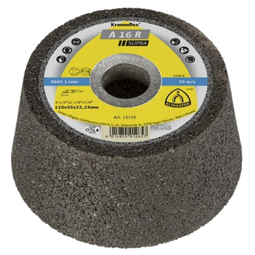 A 16 R cazoletas desbaste 110x55x22,23 mm abombado