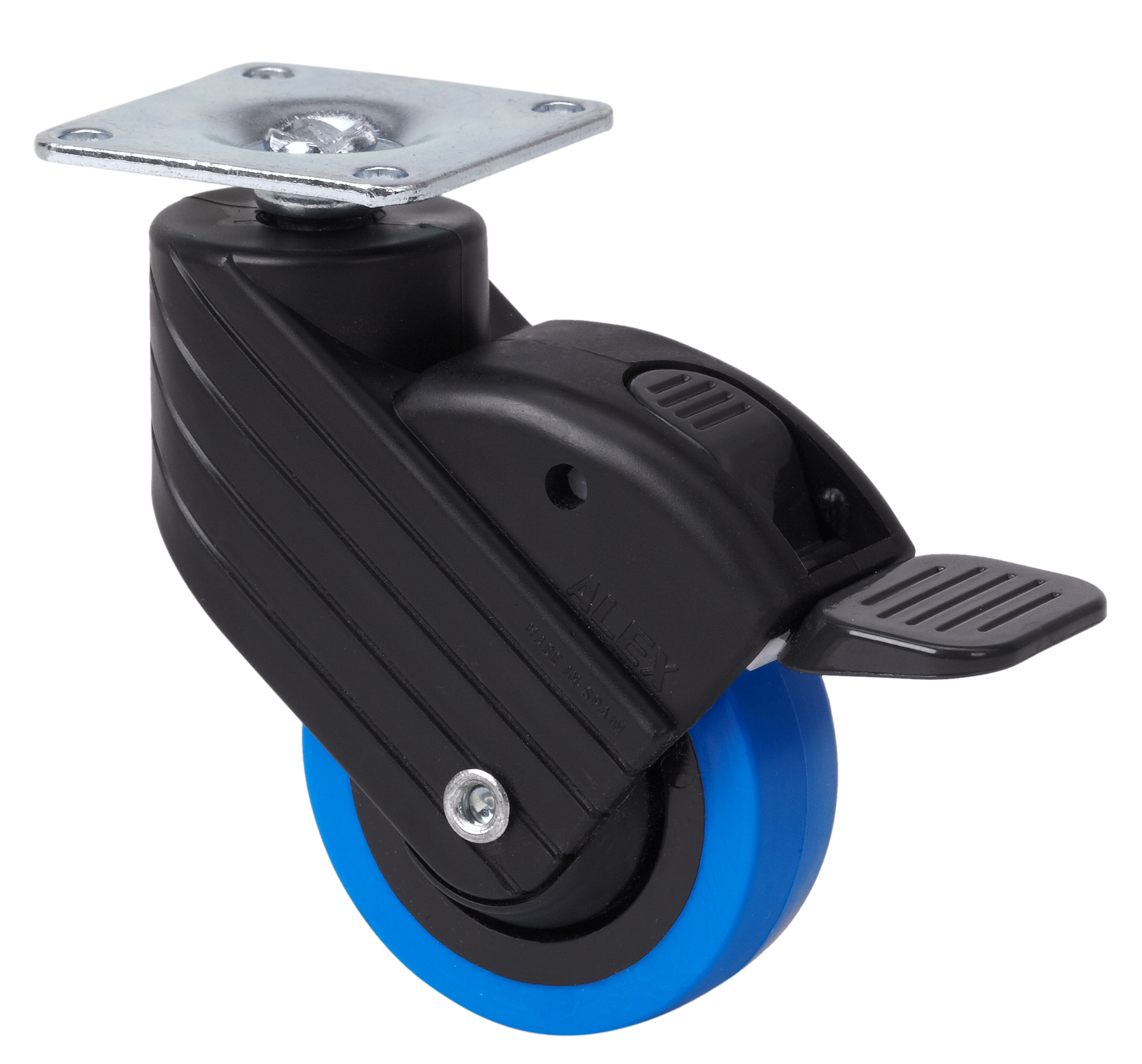 Ruedas HP-PUA  Giratorio /Platina/Freno Rueda