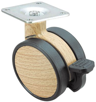 Ruedas DKM-DKM  Giratorio /Platina/Freno Rueda