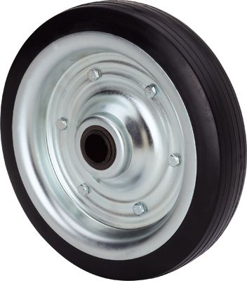Ruedas de Goma negra C