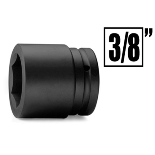 Llaves de vaso de impacto y accesorios, 3/8"