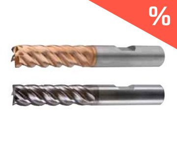 Fresas frontales trocoidales