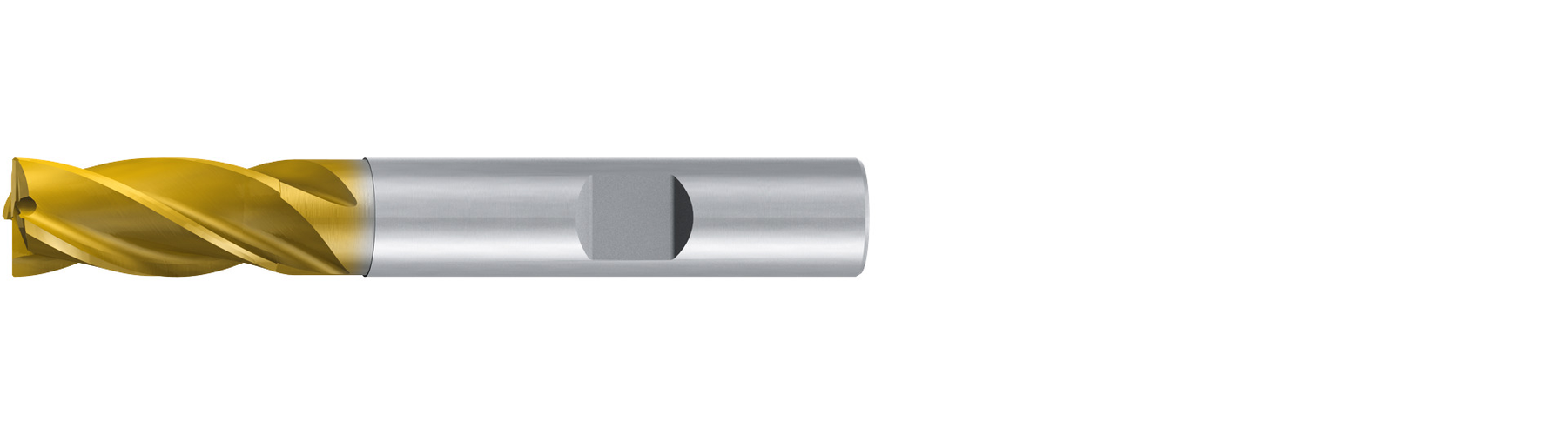 TiNox-Cut fresa frontal MD Base larga N TIN/TIALN