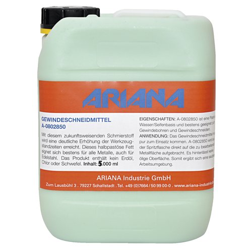 Aceites y pastas de roscado