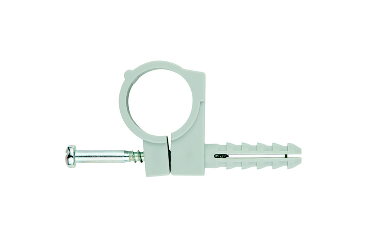 AB-MS Abrazadera multitubo + taco. Simple