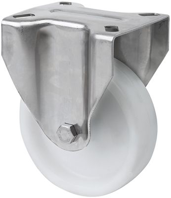 Ruedas ZVI INOX-UT  Fijo /Platina/Sin Freno