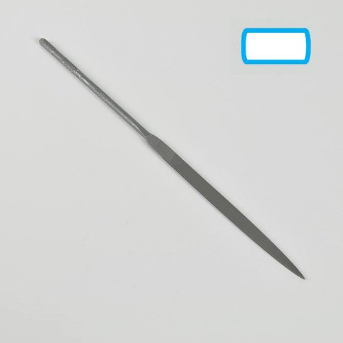 limas de aguja de acero planas con punta