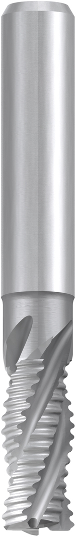 Fresa frontal de HSSE corta tipo NR