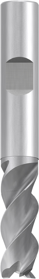 Fresa frontal de MD Alu-Cut larga tipo W