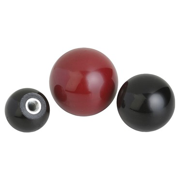 Botones esféricos planos DIN 319 ampliada