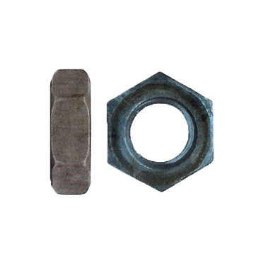 Contratuerca hexagonal DIN 936 de acero sin baño