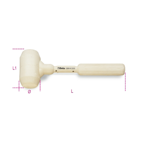 Mazas para embaldosadores completamente forradas d