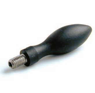 DIN 39-E manilla fija de poliamida, espiga roscada