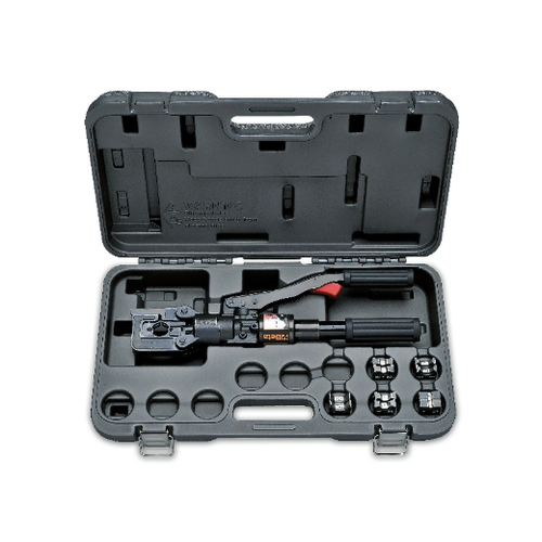 Alicates para crimpar oleodinámicos en maletín