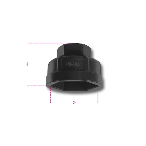 Llaves de vaso hexagonal para cartuchos de filtros