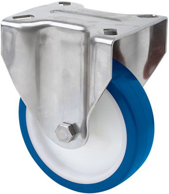 Ruedas ZVI INOX-POA  Fijo /Platina/Sin Freno