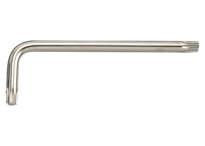 Llave macho acodada RESISTORX® larga