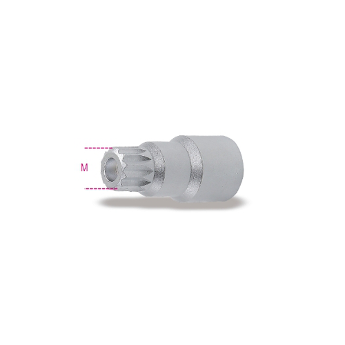 Llave de vaso macho con perfil XZN® para tapones d