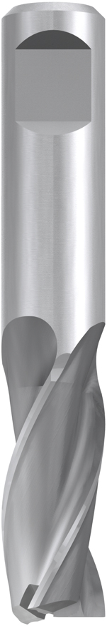 Fresa mini agujeros oblongos de HSSE corta tipo N