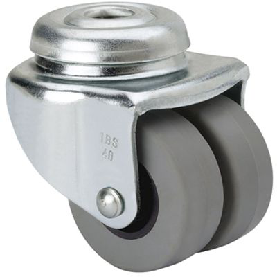 Ruedas IB-PGI  Giratorio /Agujero pasante/Sin Fren