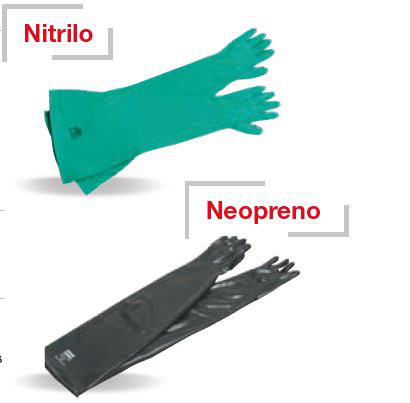 Guante Neopreno-Lg81cm/e0,76mm/Ø254mm-Ambidiestro