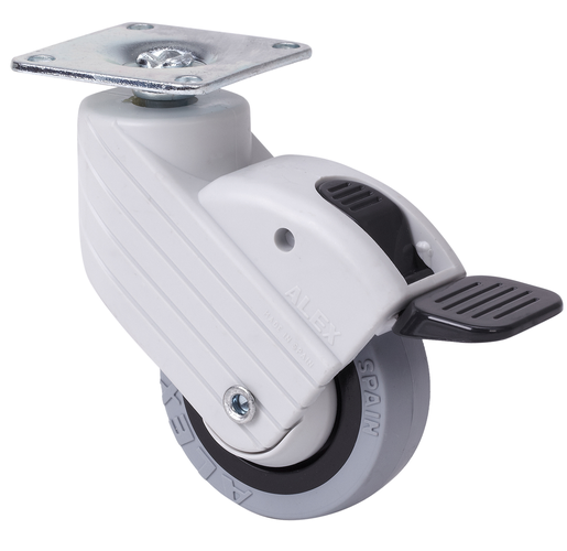 Ruedas HP-PGI  Giratorio /Platina/Freno Rueda