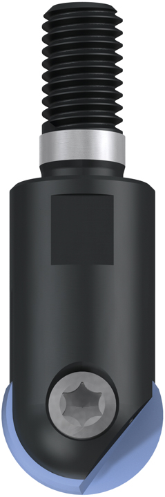 Cuerpo de fresa para plaquitas de corte esféricas