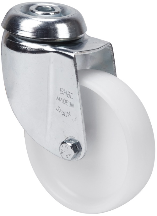 Ruedas BH-BP  Giratorio /Agujero pasante/Sin Freno
