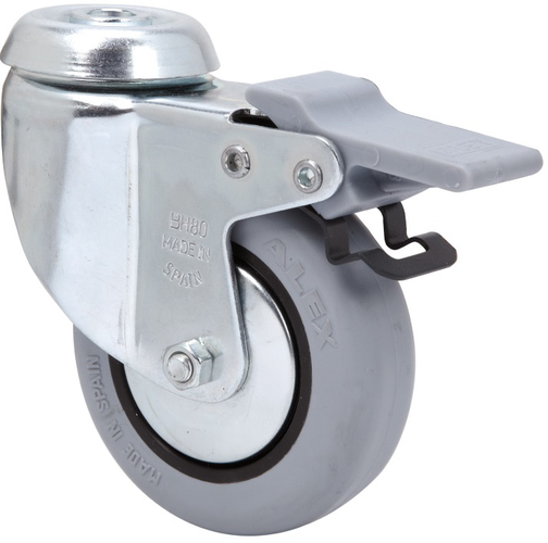 Ruedas BH-PGI  Giratorio /Agujero pasante/Freno Ru