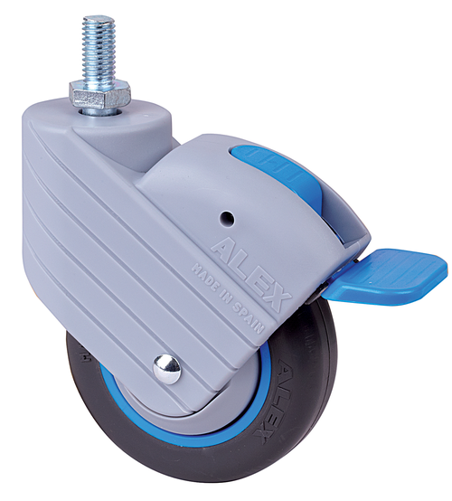 Ruedas HP-PGI  Giratorio /Espiga/Freno Rueda