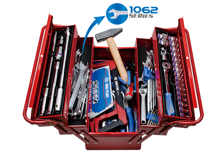 Caja de herramientas completa - 89 piezas