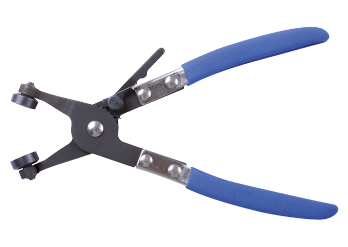 Alicate plano para abrazaderas autoajustables