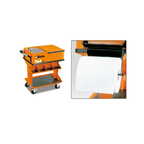 Porta-papel para rollos pre-perforados