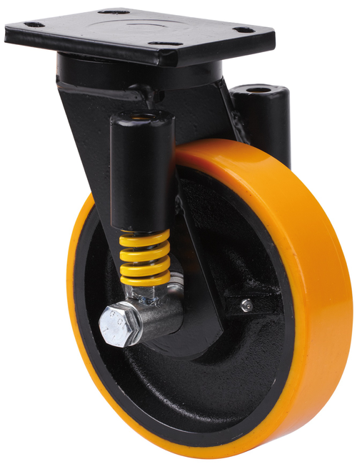 Ruedas HLS-HU  Giratorio /Platina/Sin Freno