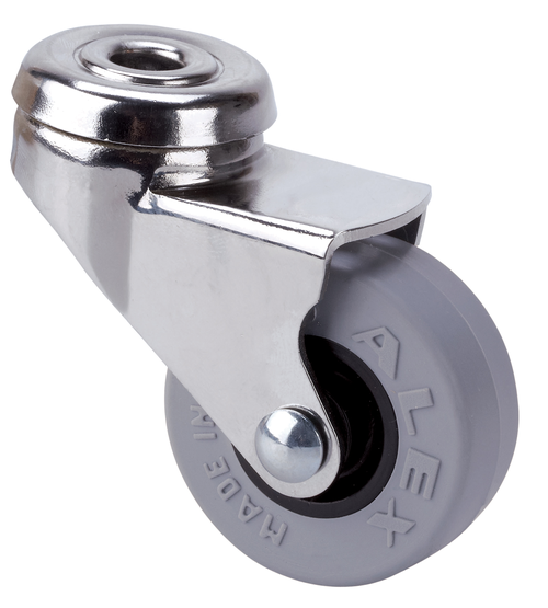 Ruedas BD-PGI  Giratorio /Agujero pasante/Sin Fren