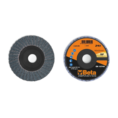 Discos de láminas con tela abrasiva de circonio, s