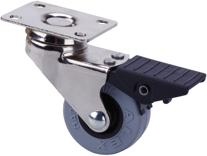 Ruedas BD-PGI  Giratorio /Platina/Freno Rueda