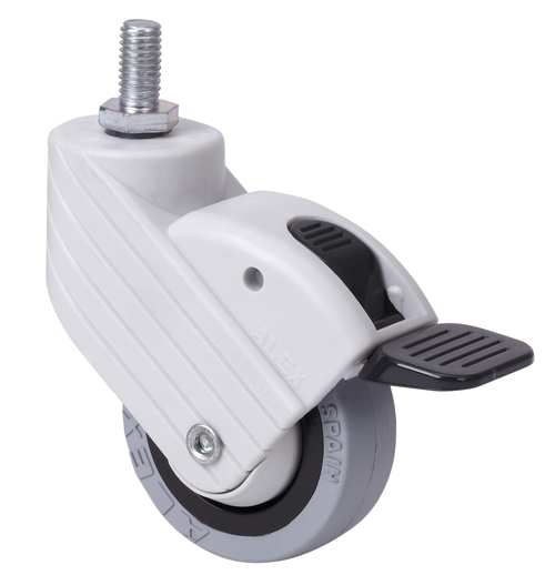 Ruedas HP-PGI  Giratorio /Espiga/Freno Rueda