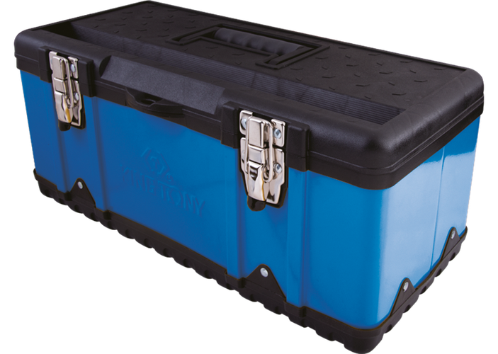 Caja de herramientas metálica y plástico