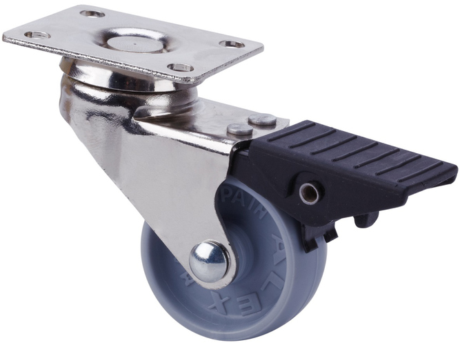 Ruedas BD-BP  Giratorio /Platina/Freno Rueda