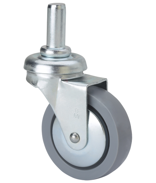 Ruedas B-BP  Giratorio /Espiga/Sin Freno