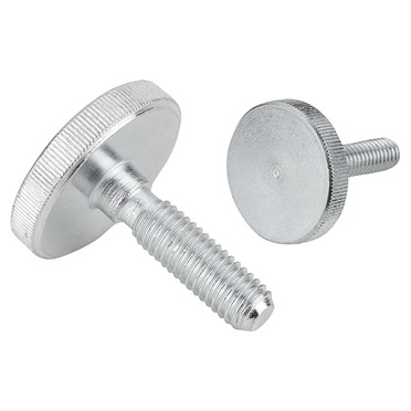 Tornillos moleteados reducidos.Acero,inox. DIN 653